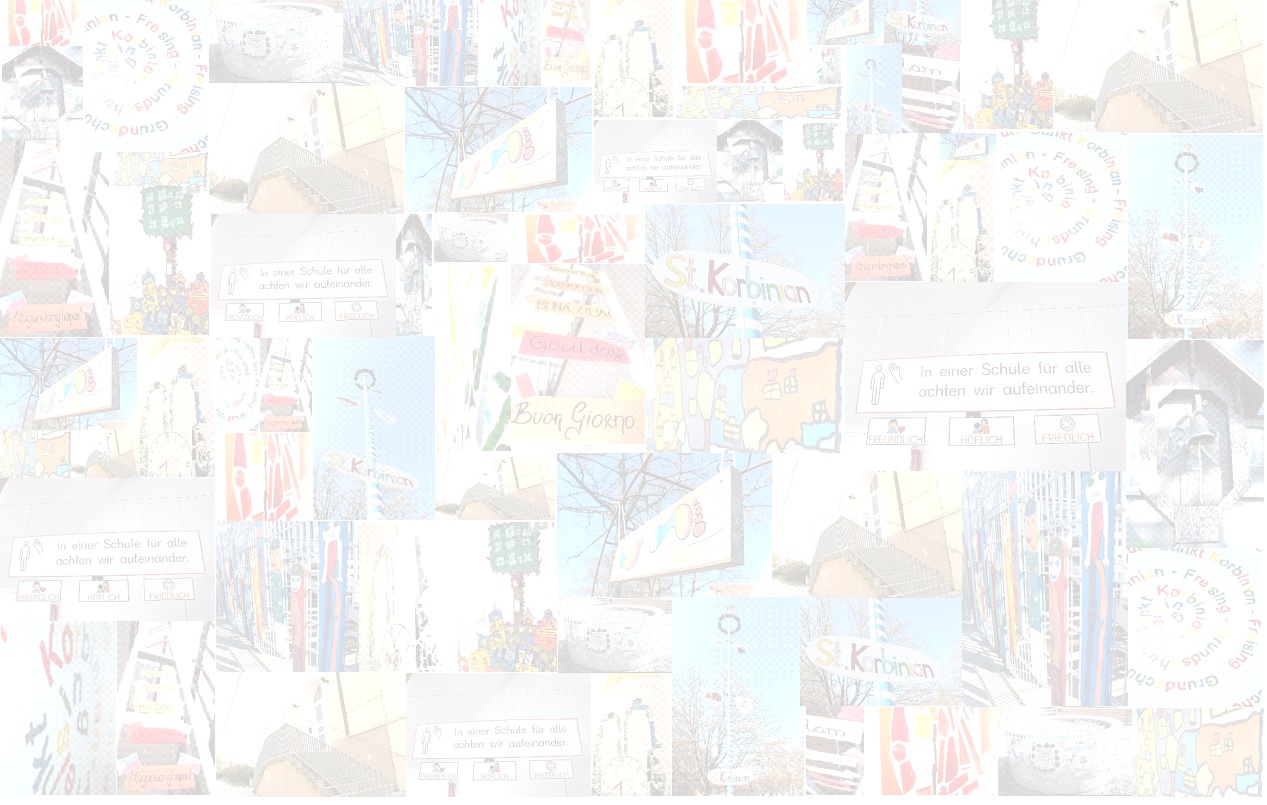 Homepage Grundschule St Korbinian Kopf hell gro